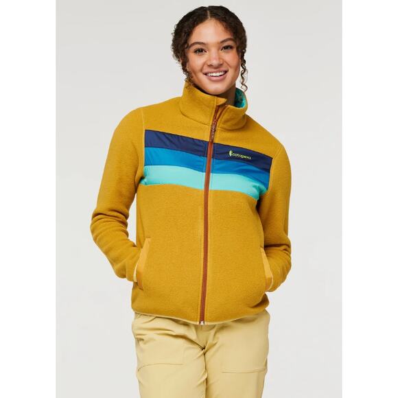 Cotopaxi 4X Yellow Teca Fleece Full-Zip Jacket - Picture 1 of 7